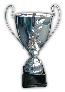 The AGUK Cup. First winners, Redhouse FC. Everytime Redhouse and Sassco play in the 11-a-side, they'll be playing for this.