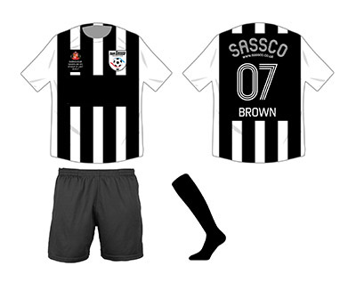 AWDis Grimbsy/Notts County/Juventus style kit.