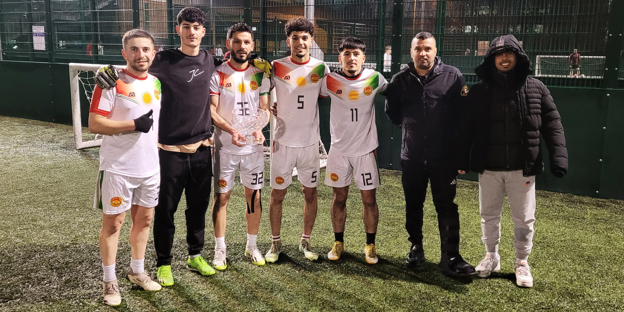 Kurdish FC take the first tournament in 2024.