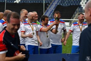 Triumph in the Lava Cup Ice Plate.