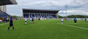 Triumph in the Lava Cup Ice Plate.