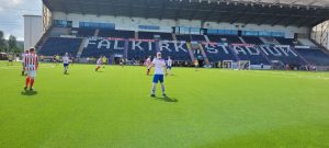 Triumph in the Lava Cup Ice Plate.