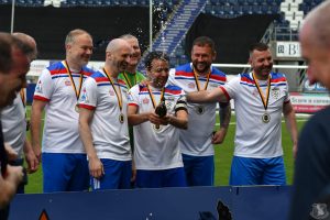 Triumph in the Lava Cup Ice Plate.