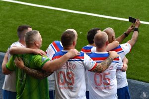 Triumph in the Lava Cup Ice Plate.